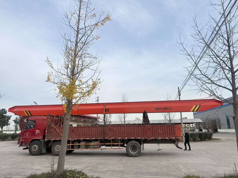 電動單梁起重機 LD5t-17.49m 制作完成  裝車發(fā)出